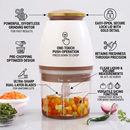 Electric Mini Meat Grinder for Meat & Vegetables