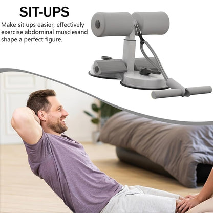 Portable Sit-Up Bar — Adjustable Self-Suction Assistant