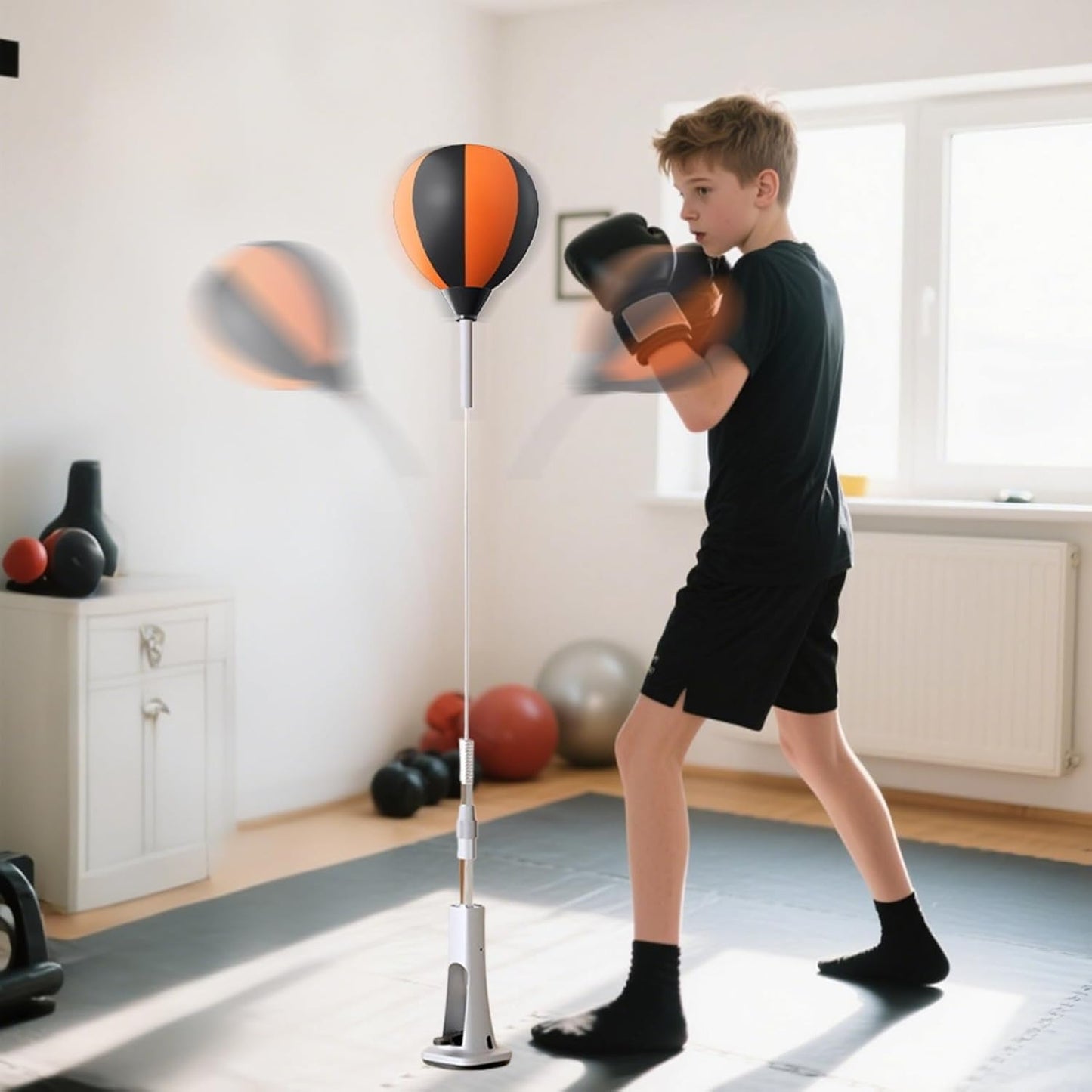 Boxing Ball – Vertical Speed Training Punch Ball