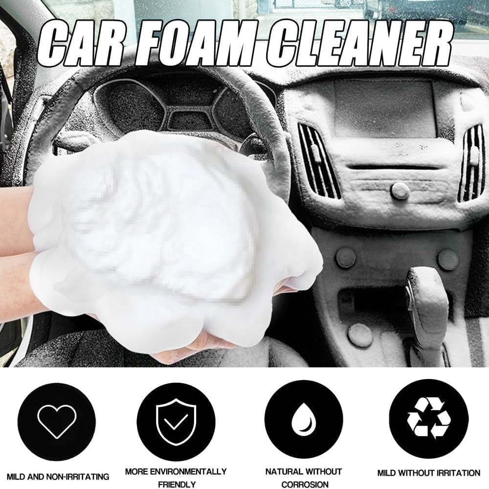 Auto Interior Protectant Foam Cleaner – Easy Car Interior Cleaning Spray