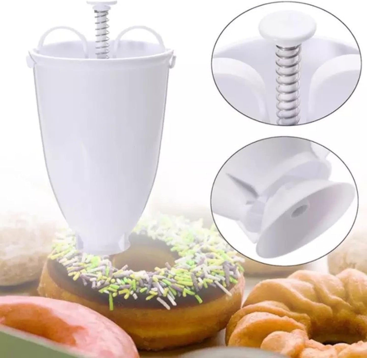 Donut Dough Dispenser – Perfectly Shaped Donuts Every Time