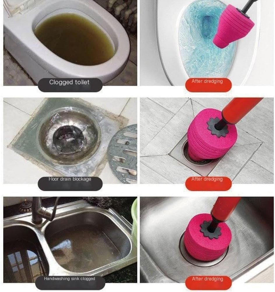 High Pressure Toilet Unblocker – Powerful One-Shot Drain