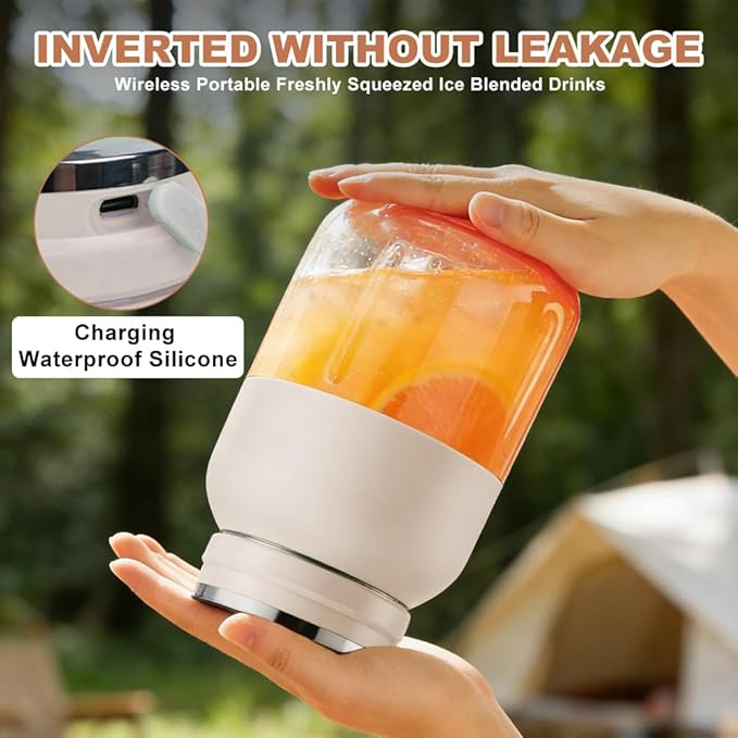 Mini Portable Juicer – Rechargeable Electric Juice Cup for Daily Use
