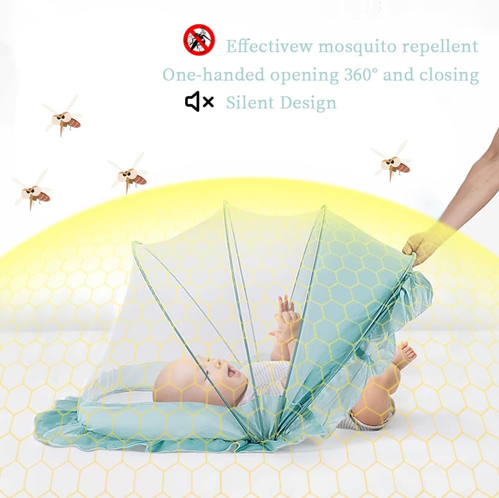 Baby Mosquito Net Cover Foldable Bed