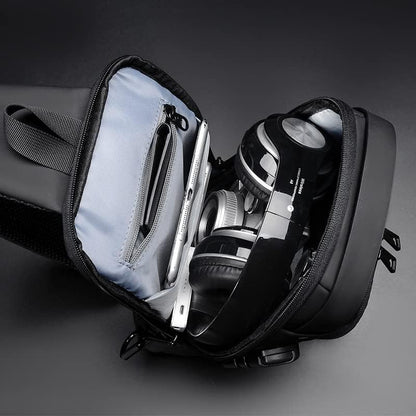 Anti-Theft USB Chest Bag – Secure, Stylish & Practical