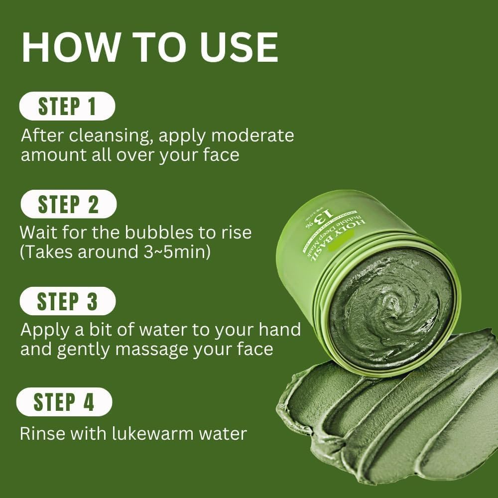 Deep Cleansing Face Mask – Blackhead Removal & Oil Control Care