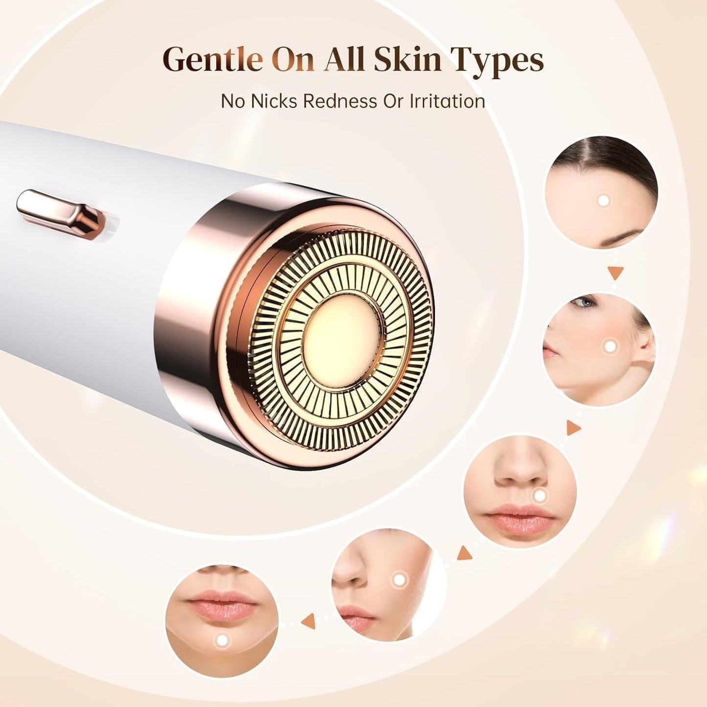 Facial Hair Removal Epilator – Smooth, Painless & Precise