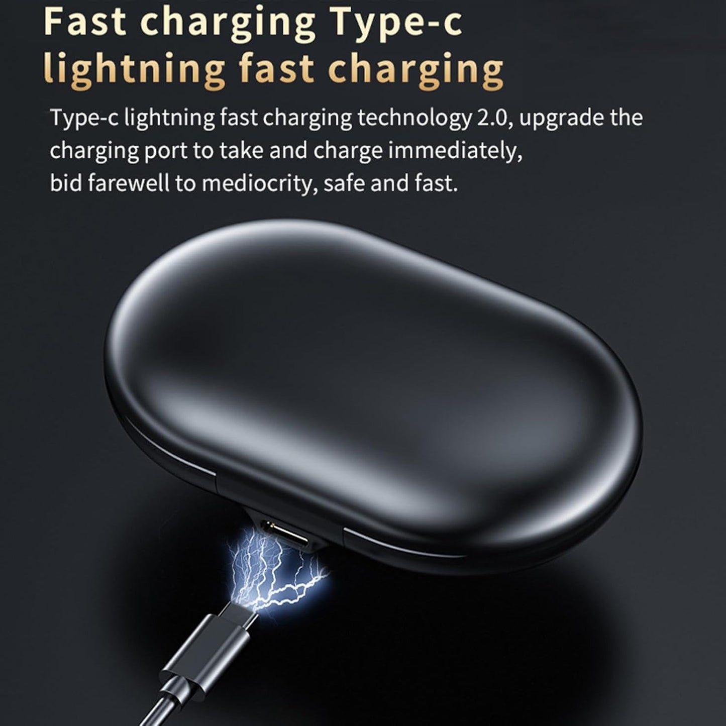 Waterproof Open-Ear Headphones – AI Translation & Wireless Comfort
