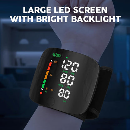 Wrist Blood Pressure Monitor – Accurate, Easy-to-Use