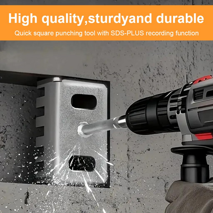 Square Hole Cutter – Electrical Box Cutout Saw for Socket Slots