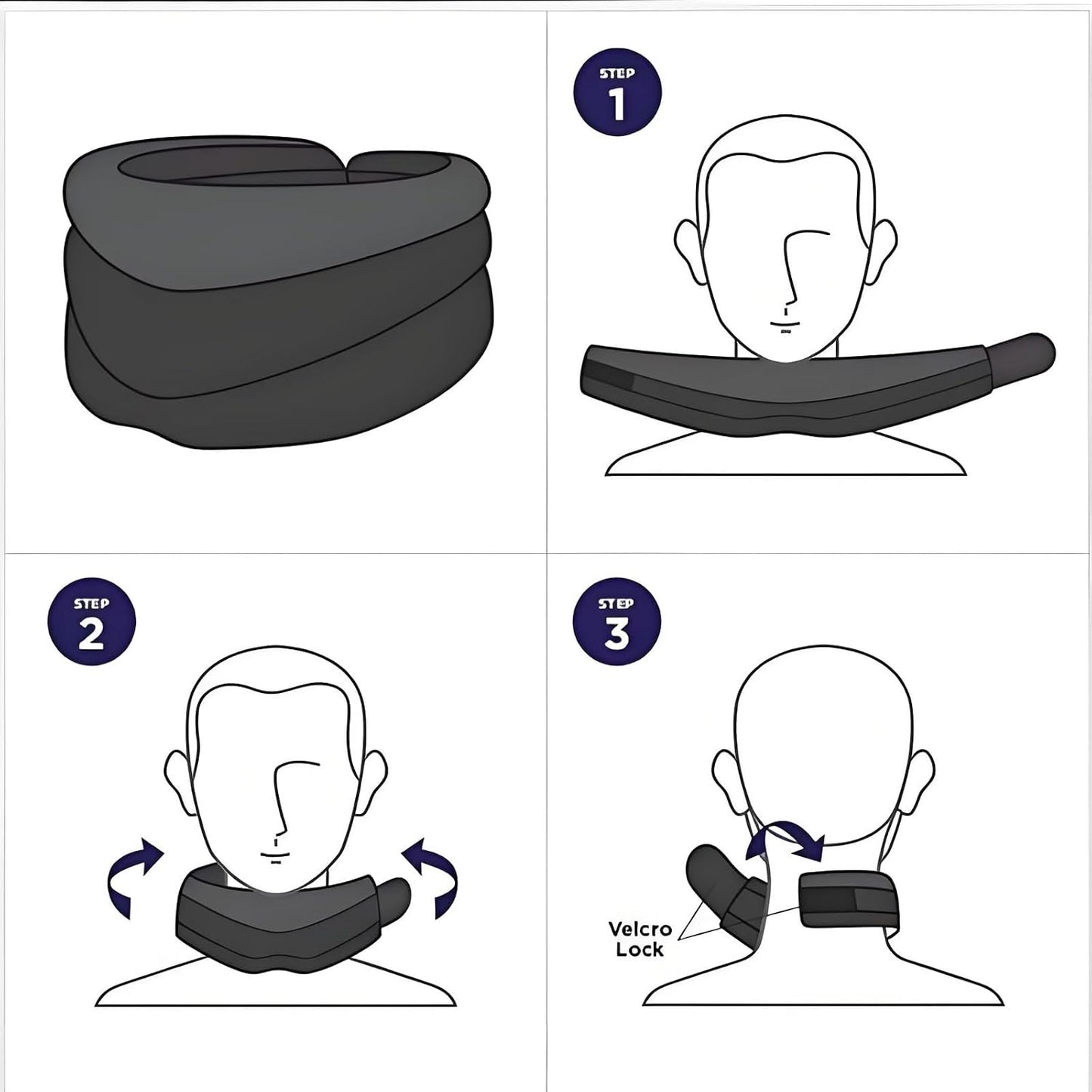 Anti-Snoring Neck Brace – Sleep Quietly, Wake Refreshed