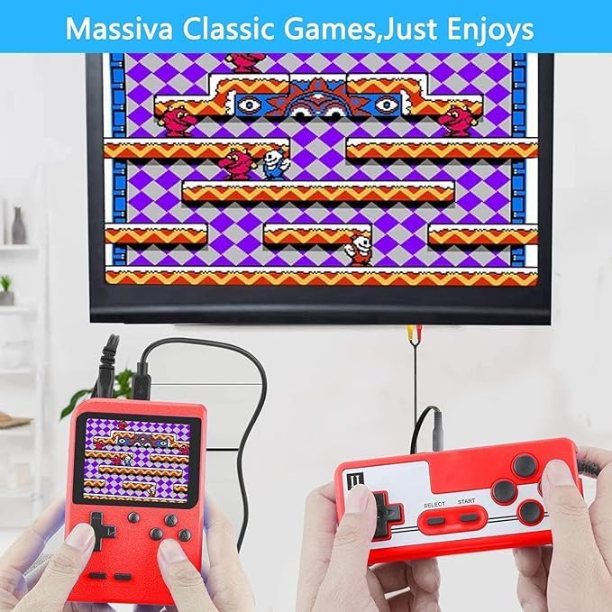 Built-in 400 Games Handheld Retro Game Console