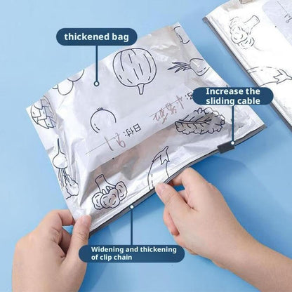 Aluminum Fresh-Keeping Bag – Reusable & Easy-Seal Storage