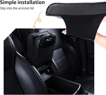 Premium Leather Armrest Cover – Protect, Enhance & Comfort Your Drive