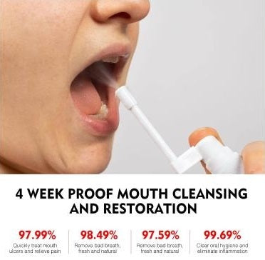 Herbal Toothache Relief Spray – Natural Oral Care for Gum & Teeth Comfort