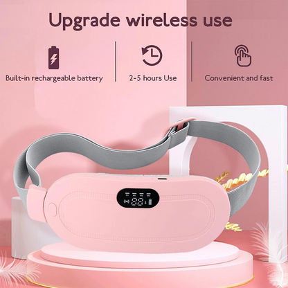 Heated Waist Massager Belt – Warm Therapy & Vibration Massage for Everyday Comfort