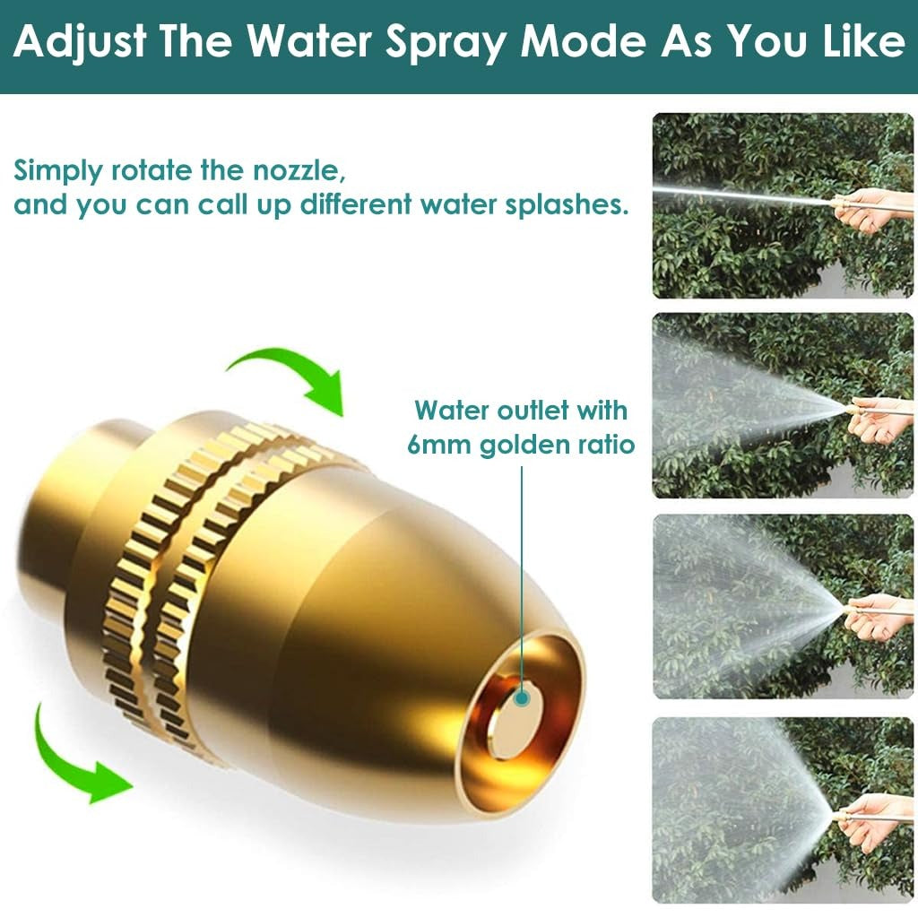 Garden Hose Nozzle – Adjustable Water Spray for Easy Outdoor Use