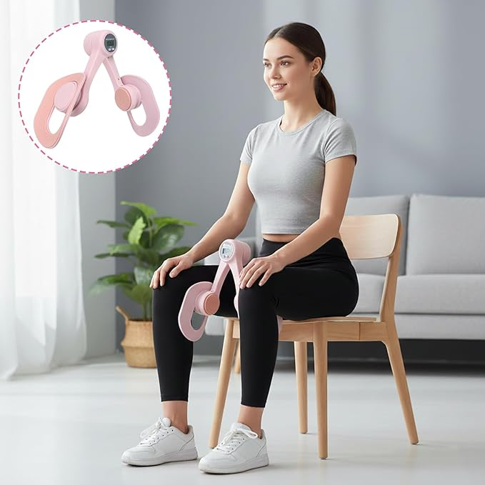 Thigh Trainer Adjustable Resistance Pelvic & Leg Exercise Tool
