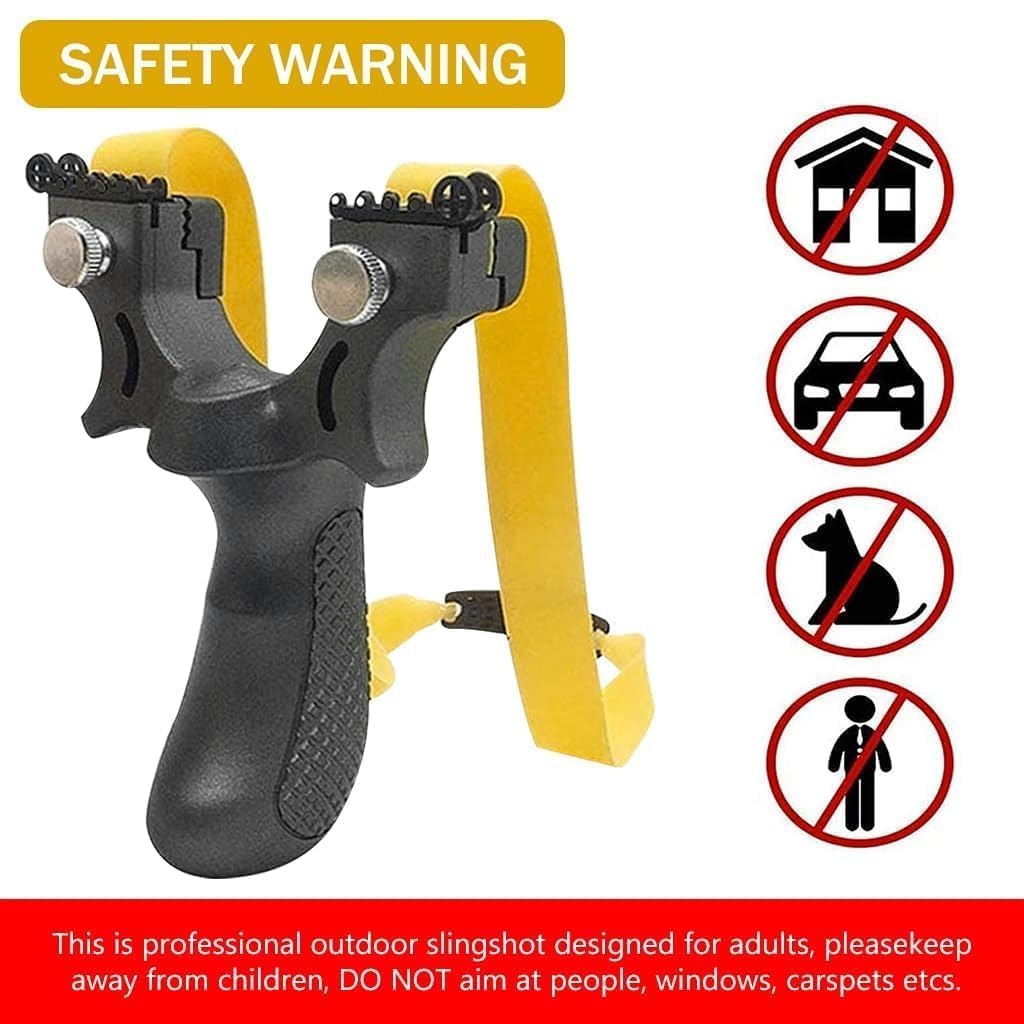 High-Precision Outdoor Slingshot for Powerful Target Shooting