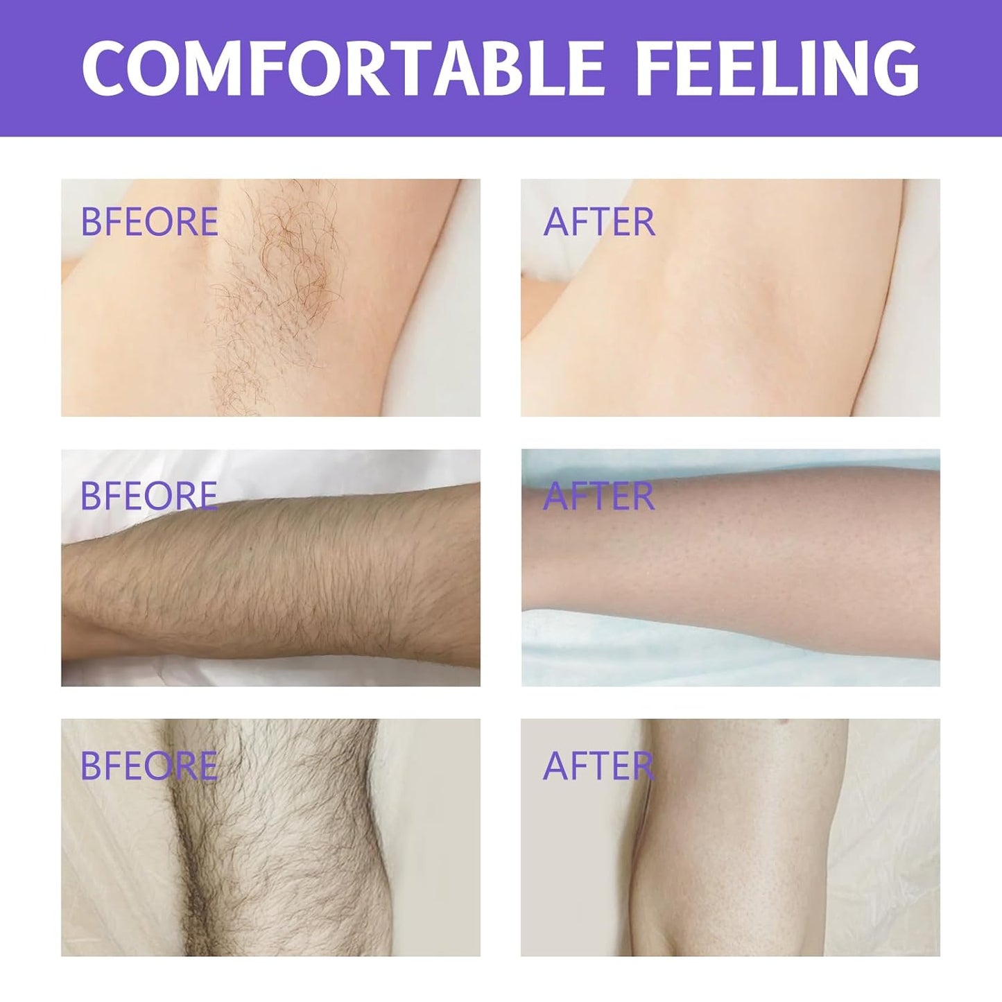Facial Hair Removal Cream Gentle, Fast & Pain-Free Smoothness