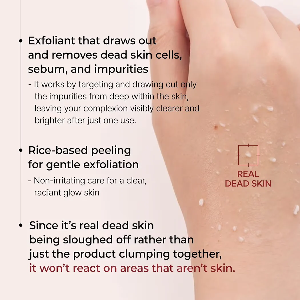 Rice Face Peel Shot – White & Black Rice Exfoliating Essence