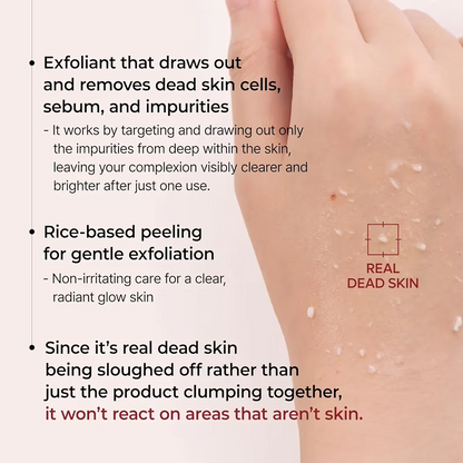 Rice Face Peel Shot – White & Black Rice Exfoliating Essence