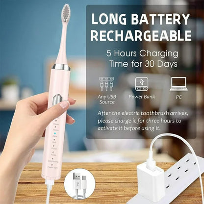 Sonic Electric Toothbrush – USB Rechargeable