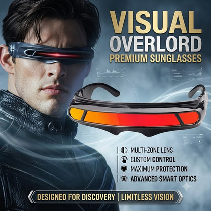 Young Future Laser Eye Spaceship Sunglasses – Trendy Unisex Futuristic Shades