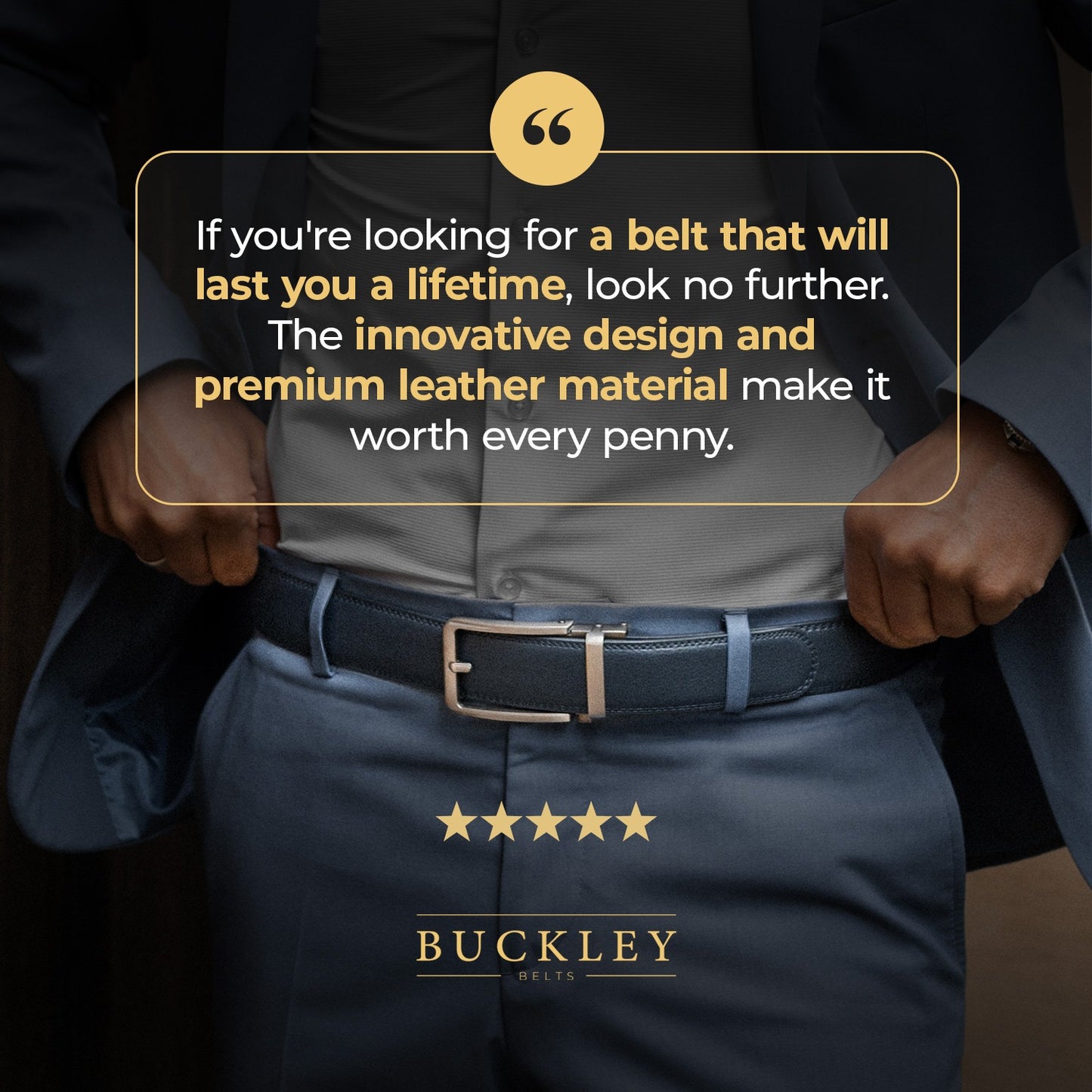 The Buckley Belt – Effortless Style Meets Flawless Comfort