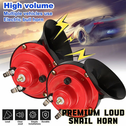 Premium Loud Snail Horn – for Bold, Clear Sound on Every Drive