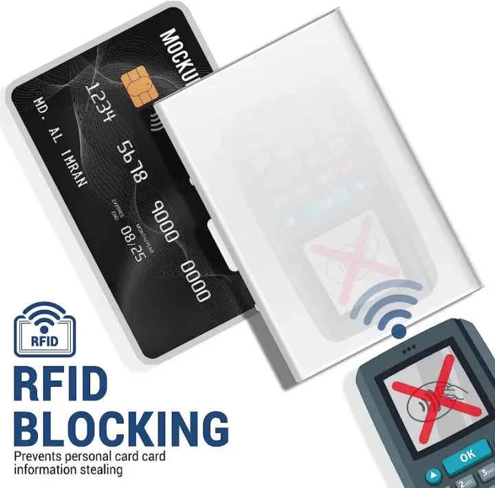 RFID Steel Wallet – Slim, Secure & Built to Last