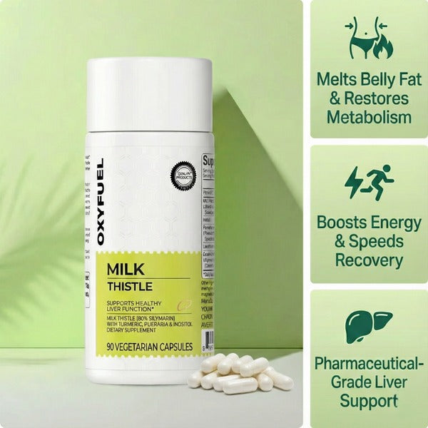 Milk Thistle Liver Detox & Colon Cleanse