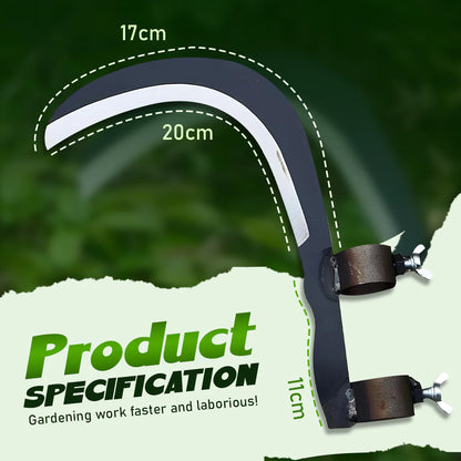 Multifuntional Portable Grass Sickle Cutter Head