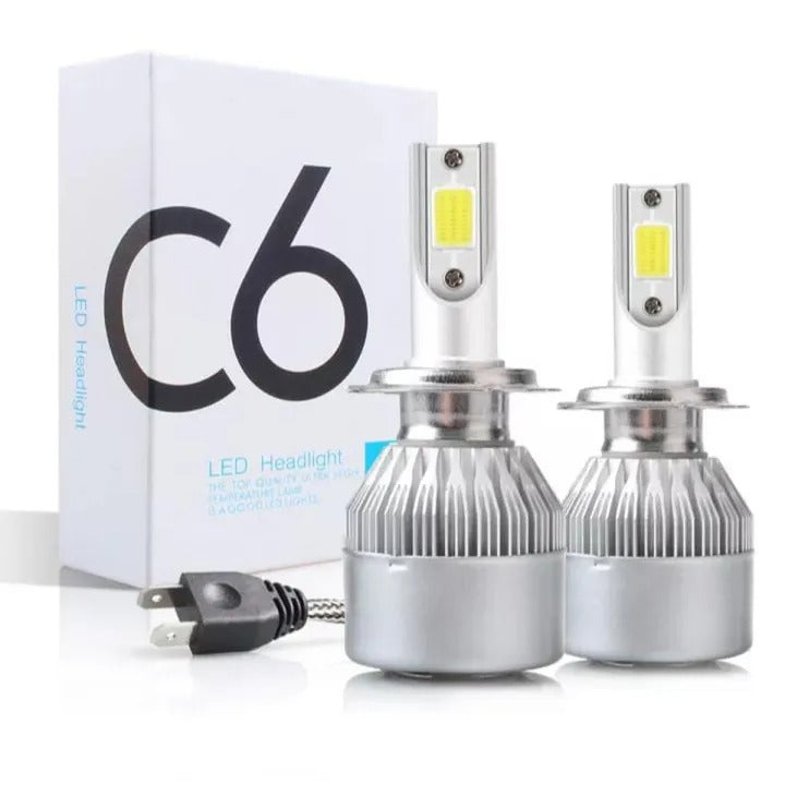 2X Ultra Bright C6 ORIGINAL Car LED Headlights