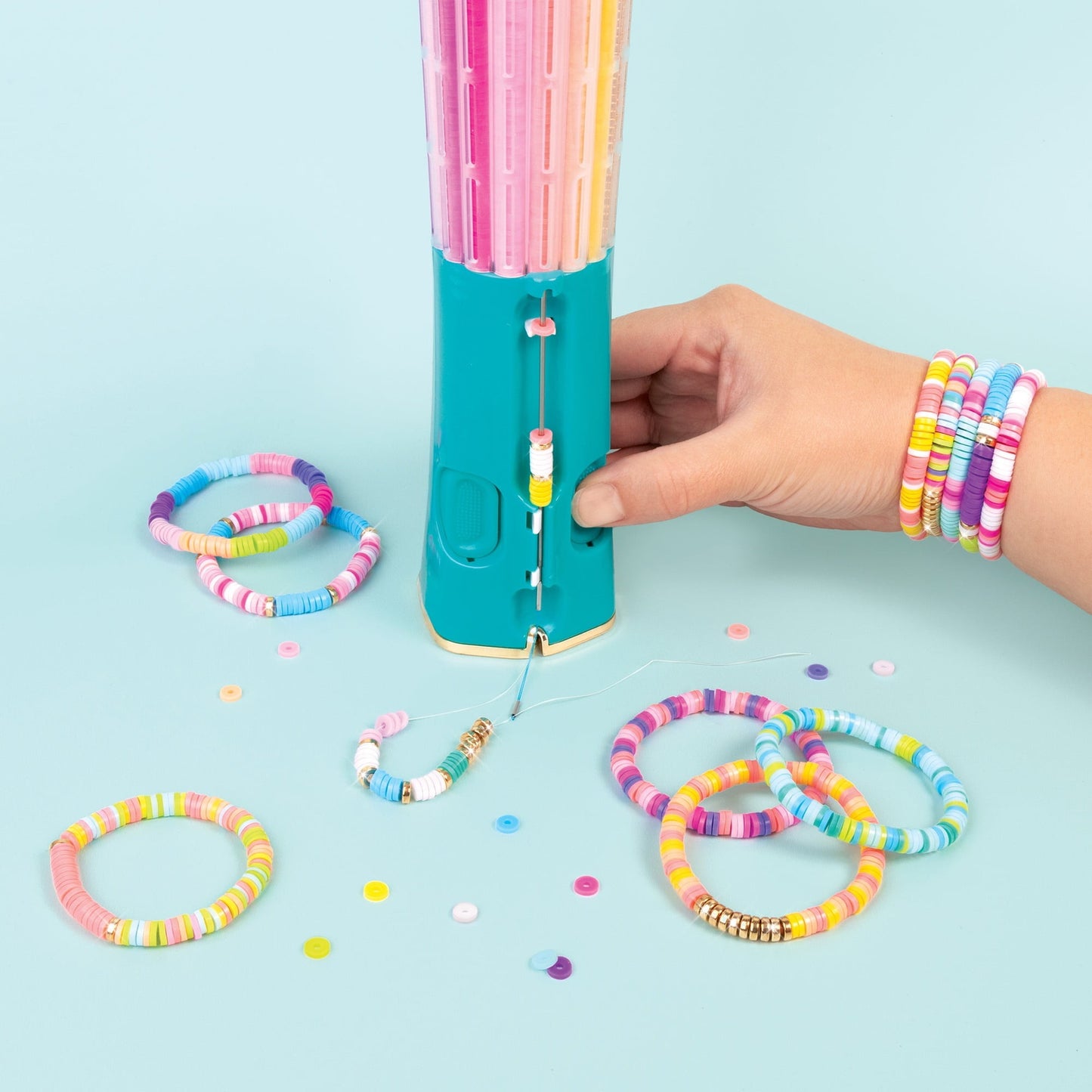 Quick-Click Bracelet Maker Kit – Create Fun & Colourful Bracelets in Seconds