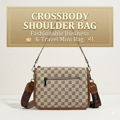 Crossbody Shoulder Bag – Fashionable Business & Travel Mini Bag
