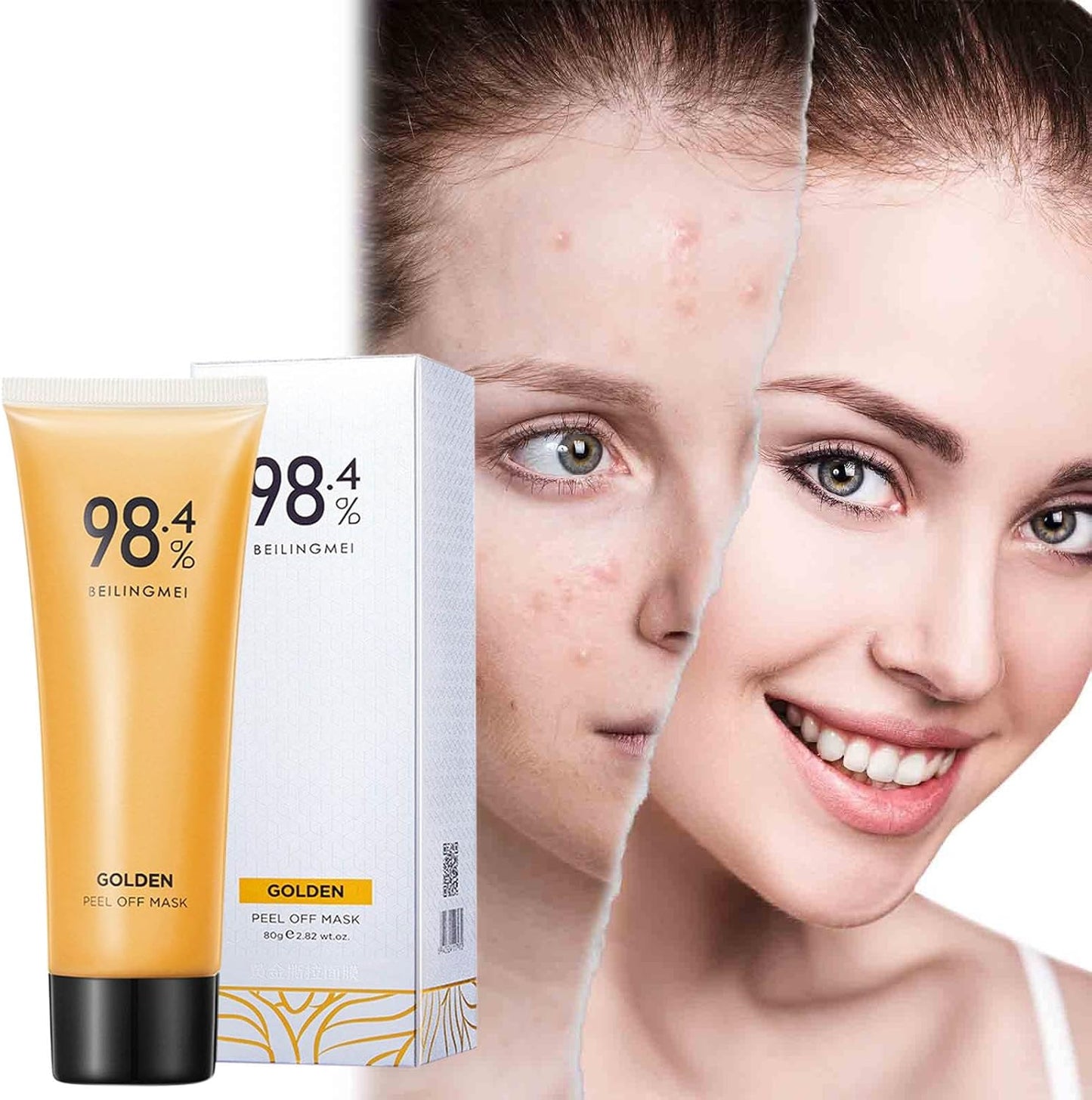 Gold Foil Peel-Off Mask