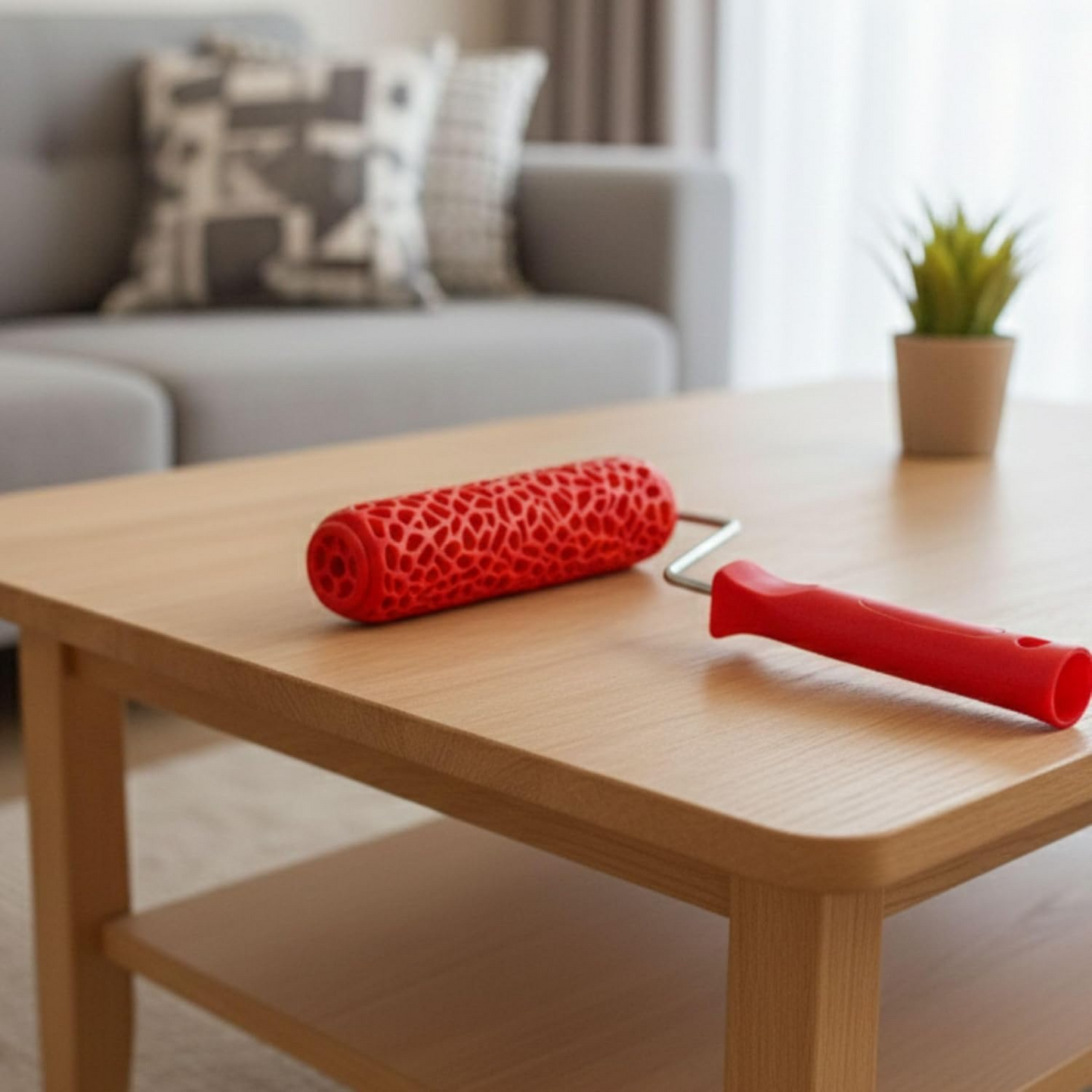 Embossed Paint Roller – 3D Wall Design Pattern Tool