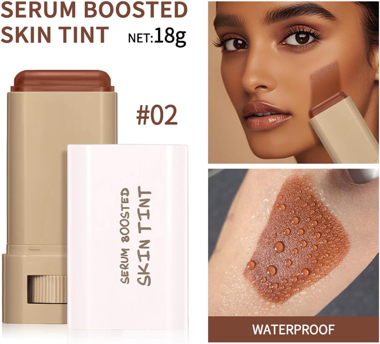 Serum-Boosted Glowy Blush Tint Stick – Hydrate, Tint & Shine in One Swipe