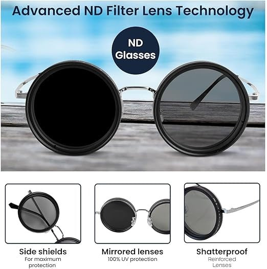 SunDial 9X Adjustable Polarized Sunglasses – Smart Vision for Every Light