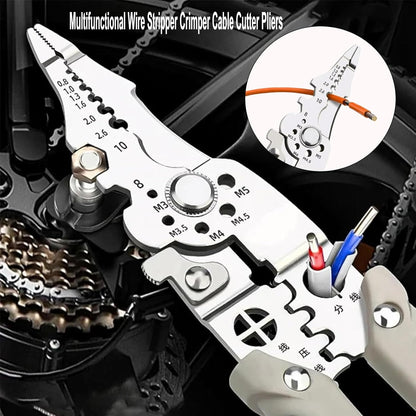 3-in-1 Wire Stripper, Crimper & Cable Cutter – All-in-One Electrical Tool