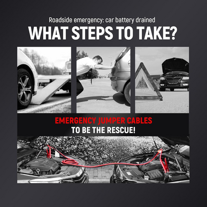1000A Heavy Duty Jumper Cable – Emergency Car Battery Rescue Kit