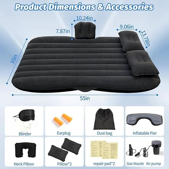 Car Travel Inflatable Mattress