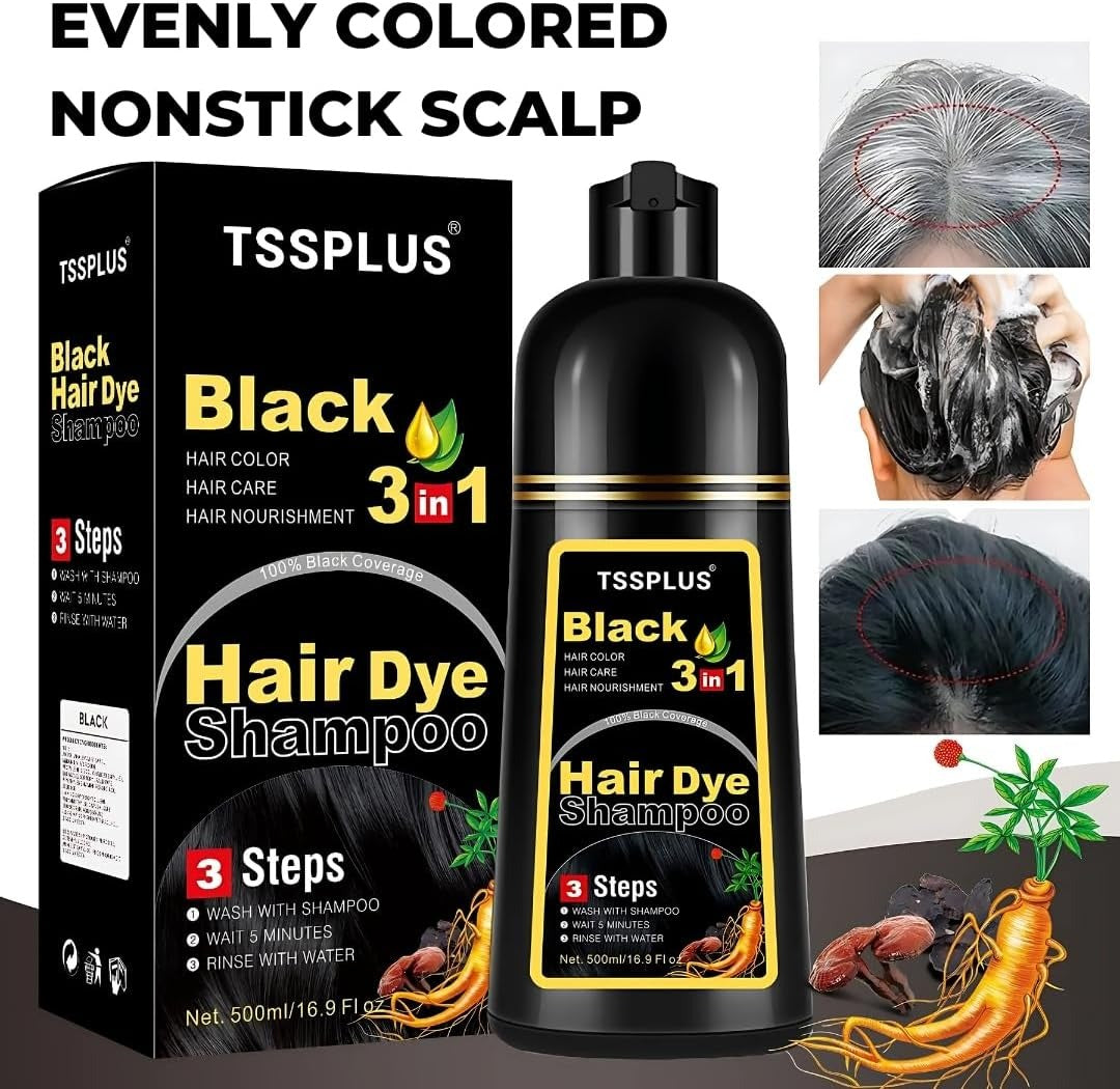 Herbal Dye Shampoo for Vibrant Shine