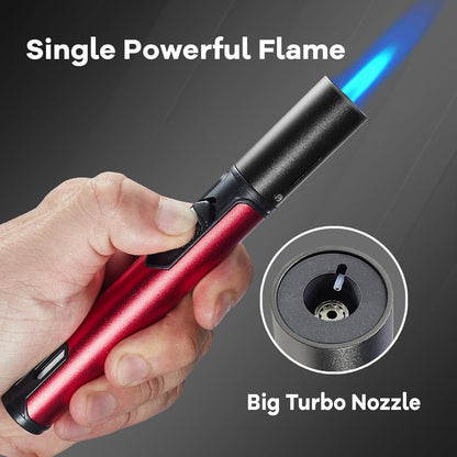 Windproof Lighter Set – Refillable, Jet Flame
