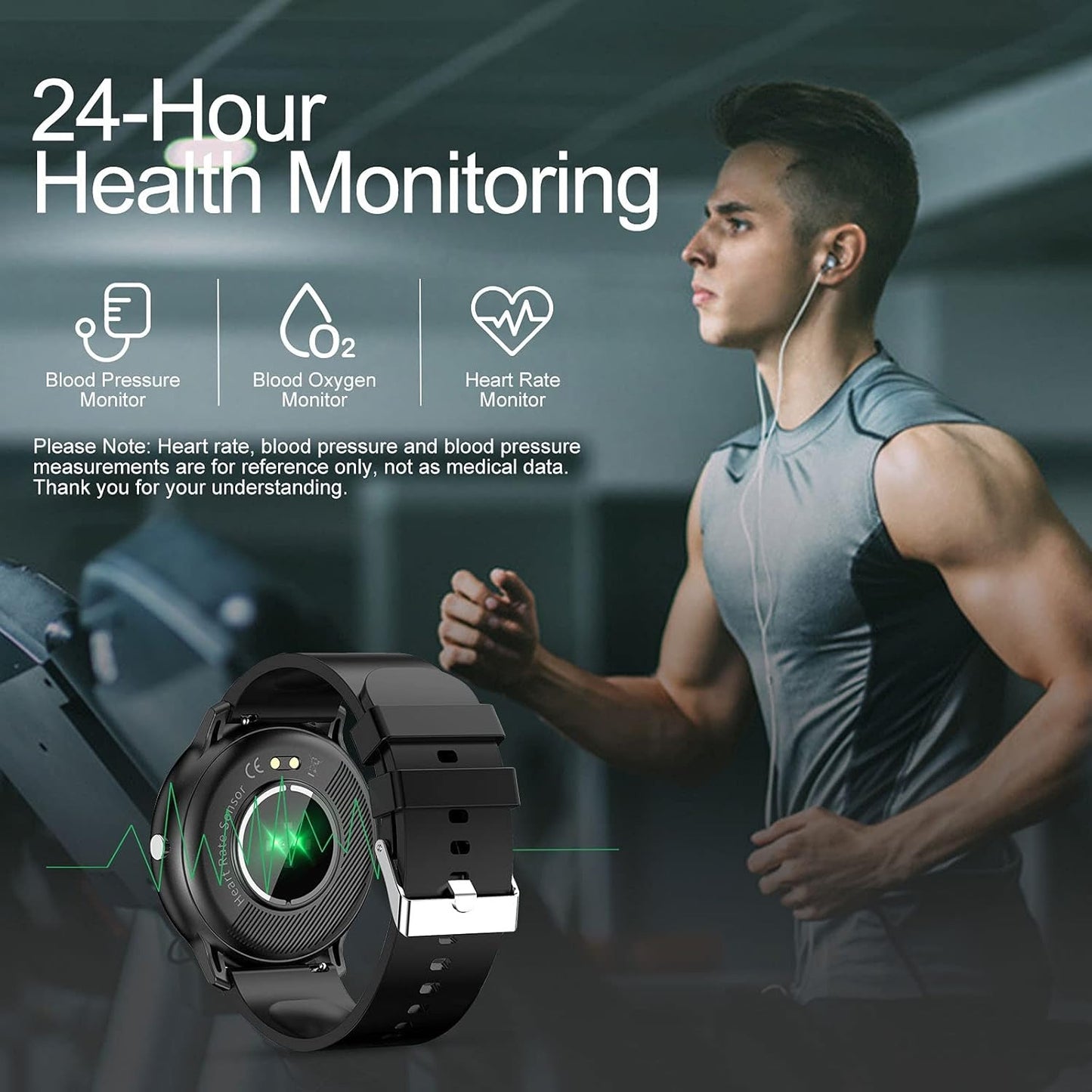 ZL02 Smart Watch – Android Call, Waterproof, Health & Fitness Tracker