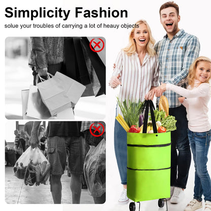 Portable Tugboat Folding Shopping Bag