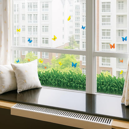Self-Adhesive 3D Green Grass Wall Stickers