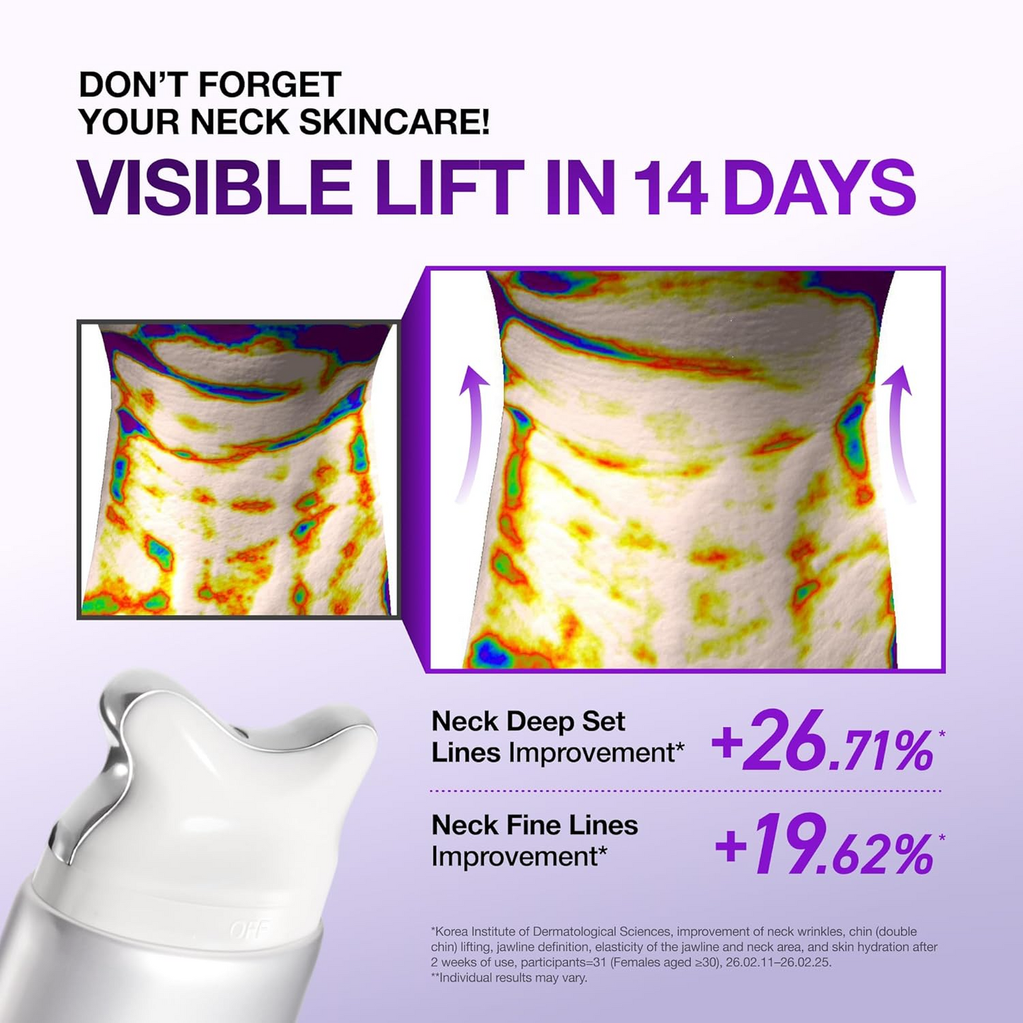 Hydrating Neck Cream with Massage Applicator