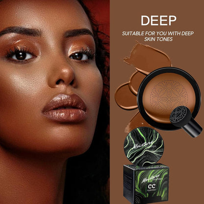 Mushroom Head Air Cushion CC Cream – Lightweight Coverage with a Natural Finish